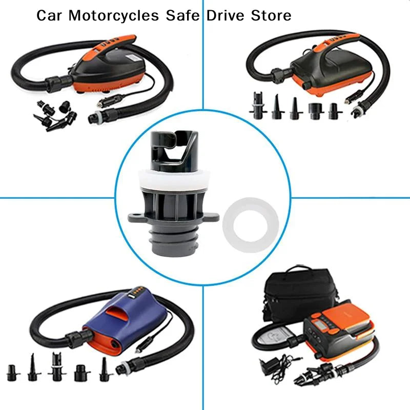 CM1 2 Air Valve Adapter Inflatable Boat Kayak SUP Pump Connectors