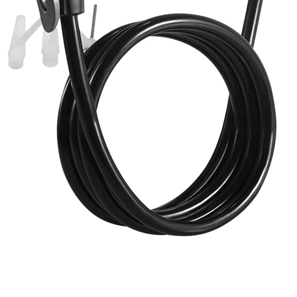 Bicycle Air Pump Extension Hose Tube Bike Inflator US UK French Valves