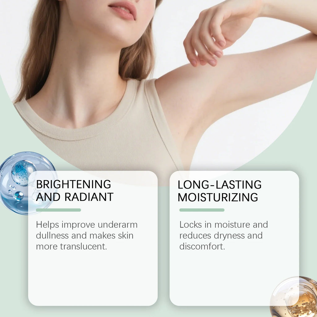Armpit care cream farewell melanin refreshing non-sticky gentle nourishing smooth armpit skin daily application cream Zpaxo