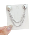 Sewing-Free Pants Leg Anti-Dragging Tool Shortening Chain Magnets Buckle Clothes Cuff Hem Fixing Clip For Long Clothes Sleeves Zpaxo C