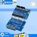 GREAT IT V2 I2C Motor Driver Shield PWM Stepper Motor Servo Controller Module for Arduino Zpaxo Servo Shield v2