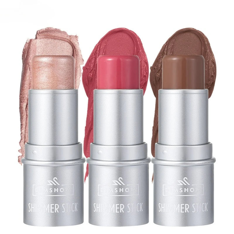 Face Contouring Bronzer Stick Multi-functional Highlighter Blush