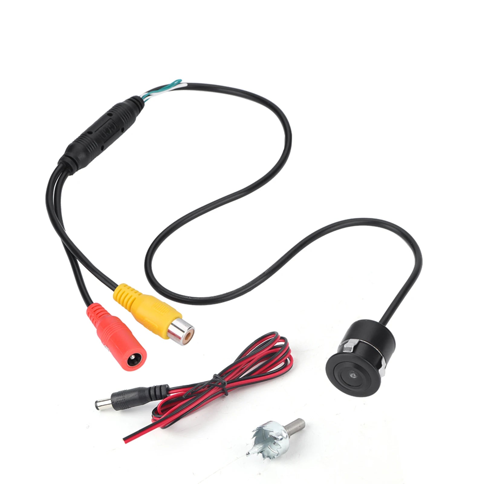 170 Wide Angle CCD Wired Waterproof Mini CCTV Camera PAL NTSC Car Zpaxo NTSC video format