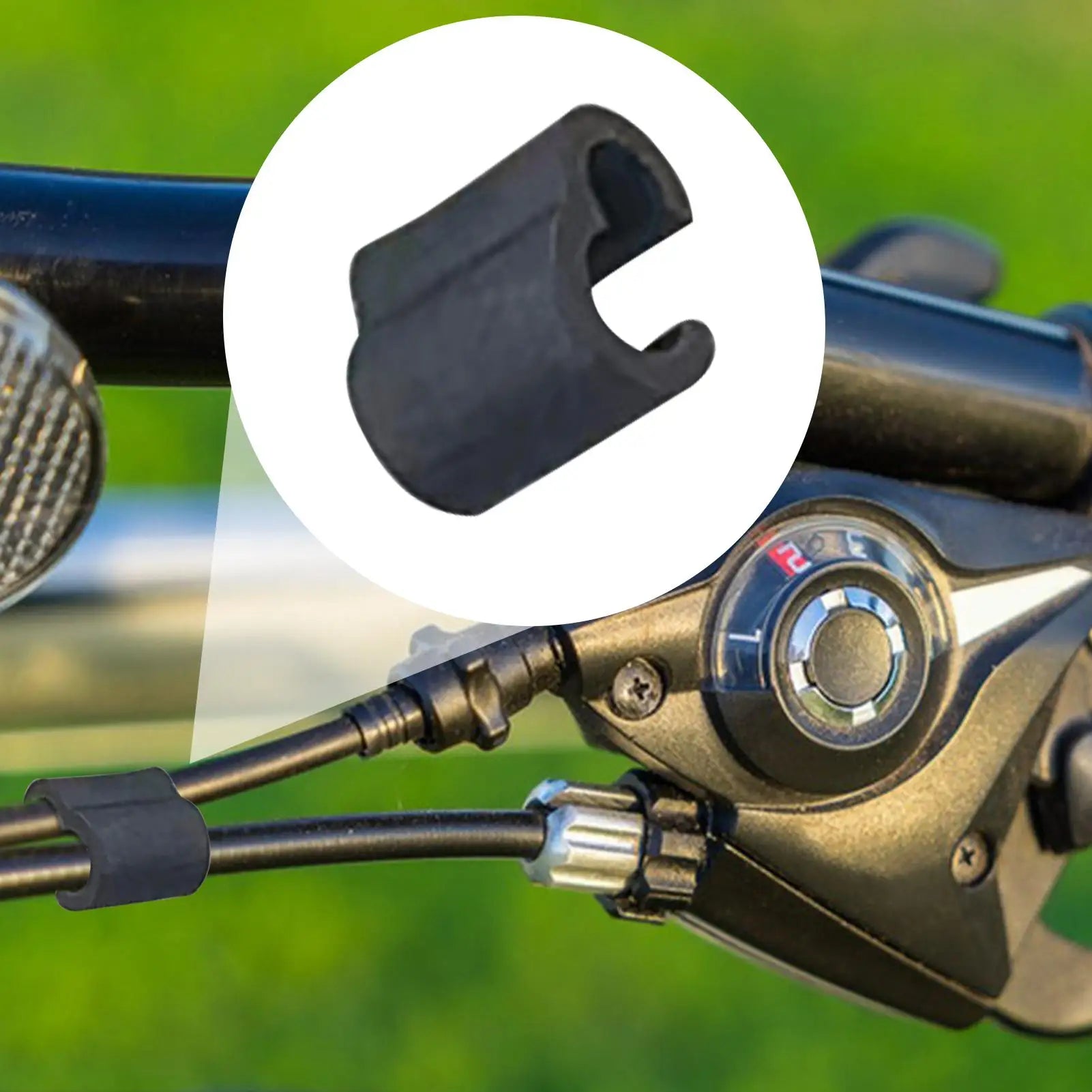 Cycle Cable Clips 10X Housing Hose Guide Clamps Housing Guide Retaining Buckle for Outdoor Road Mountain Riding Zpaxo