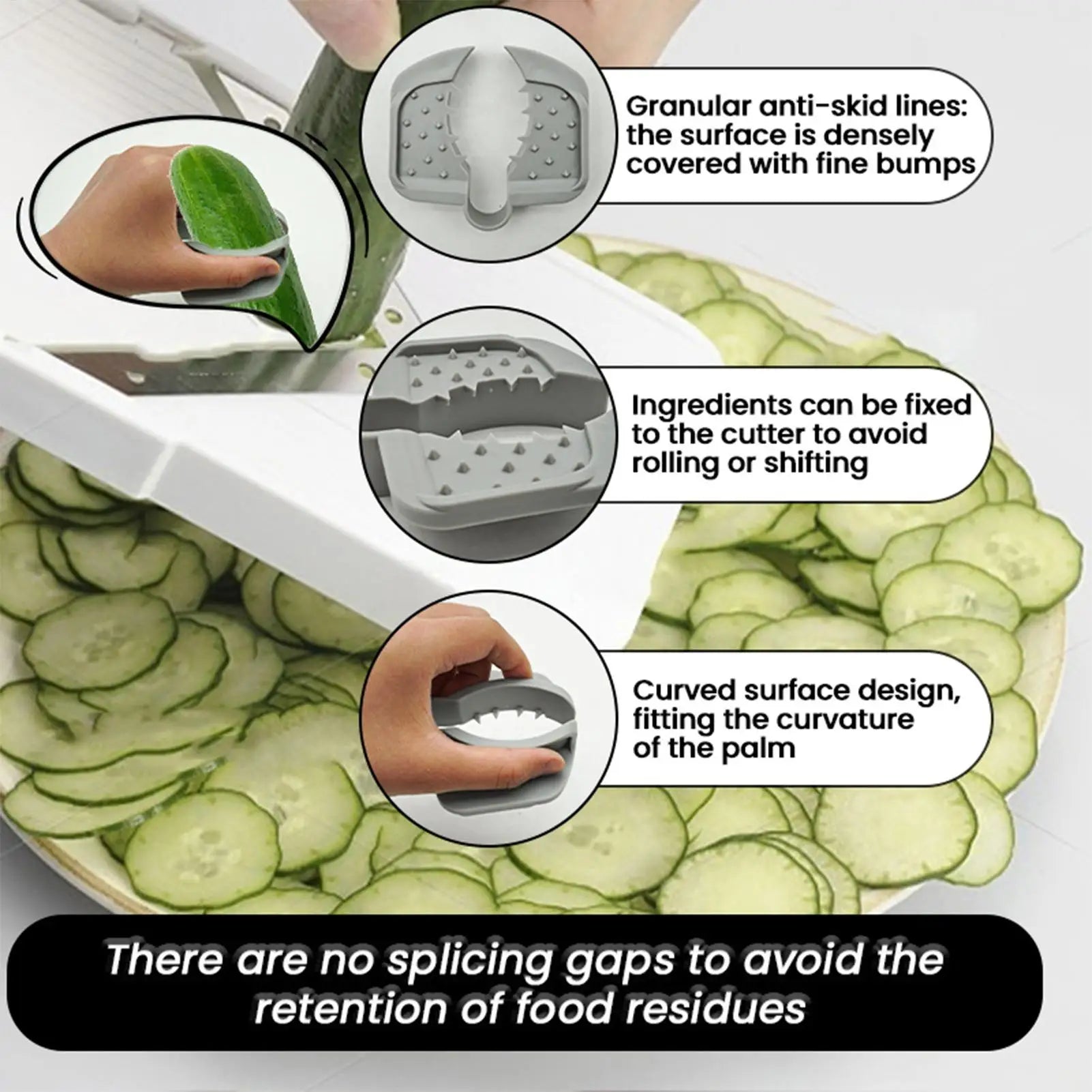 Finger Guards Cutting Food Non Slip Protective Guard Mandoline Slicer
