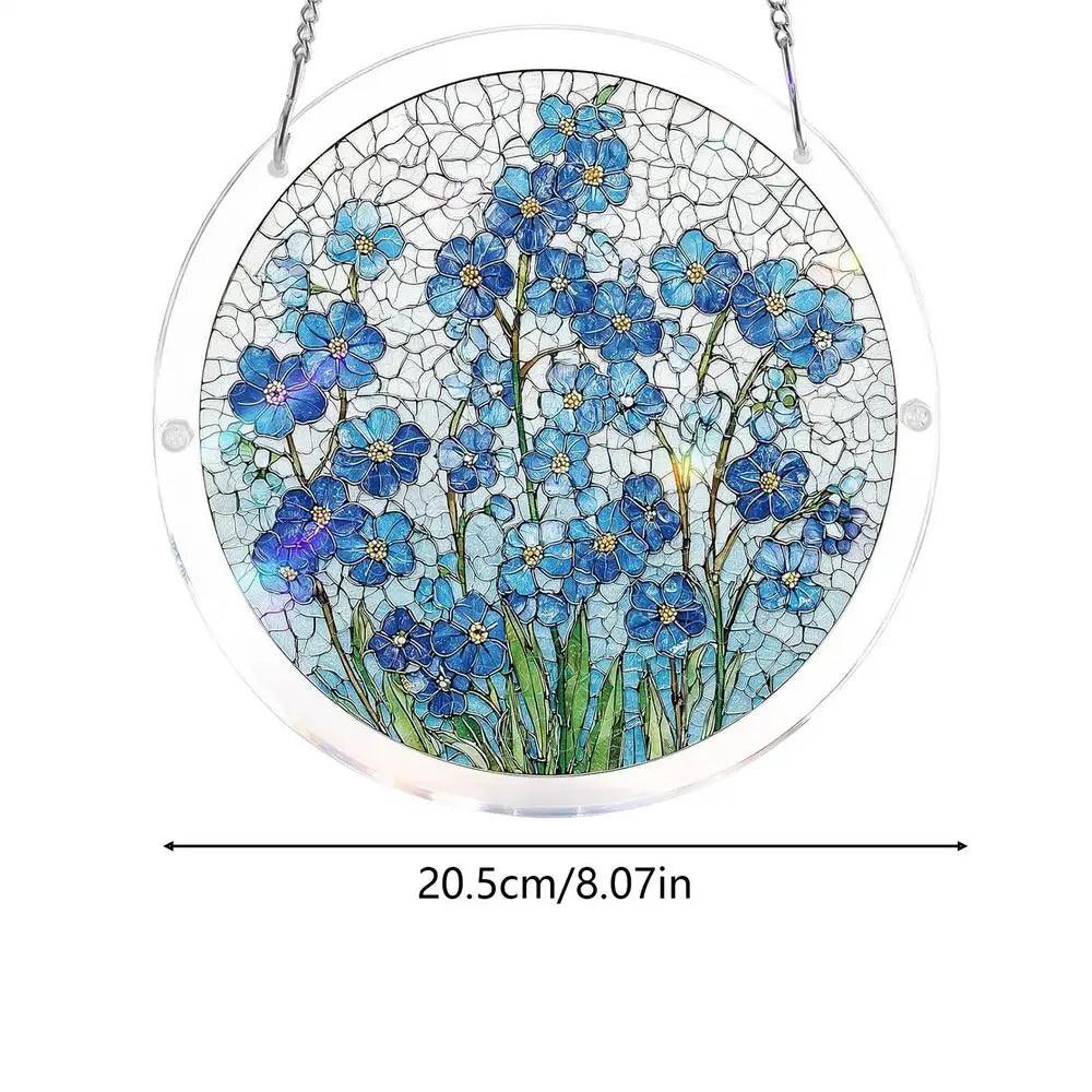 Acrylic Puzzle Suncatcher – Window & Garden Hanging Ornament Suncatcher Ornament Zpaxo A Acrylic