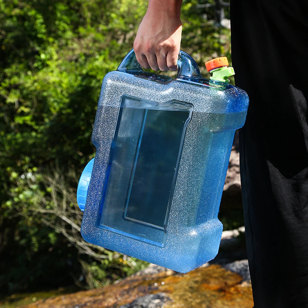 Water Container No Leakage Portable Camping Jug Spigot Tank Car