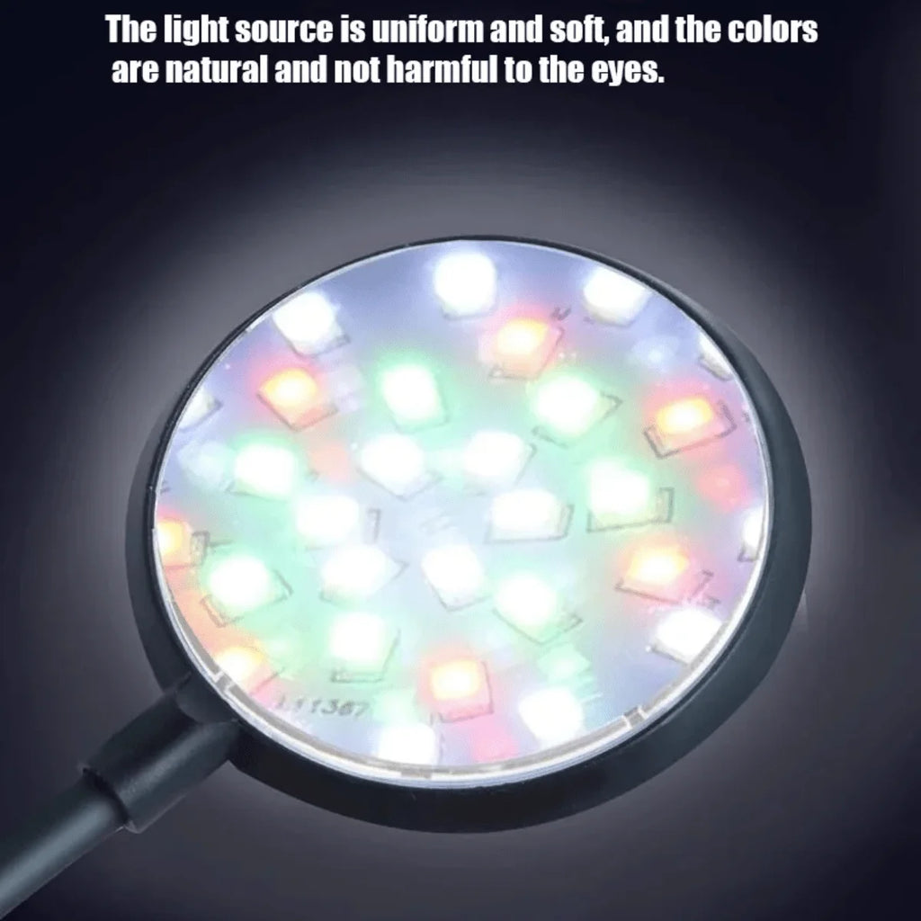 3W 6W Fish Tank Clip Lamp USB Power Decorate Led Full Spectrum