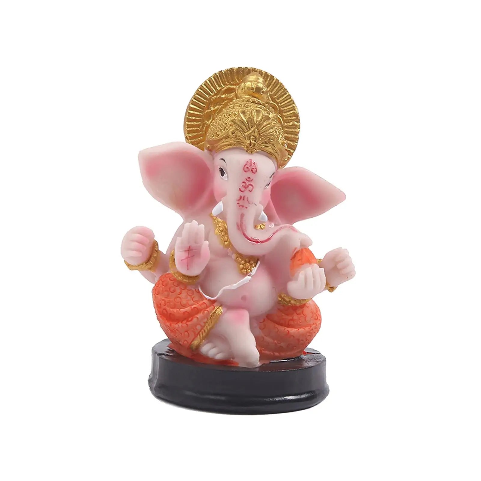 Small Ganesha Statue – Hindu Elephant God Resin Figurine Religious Figurine Zpaxo