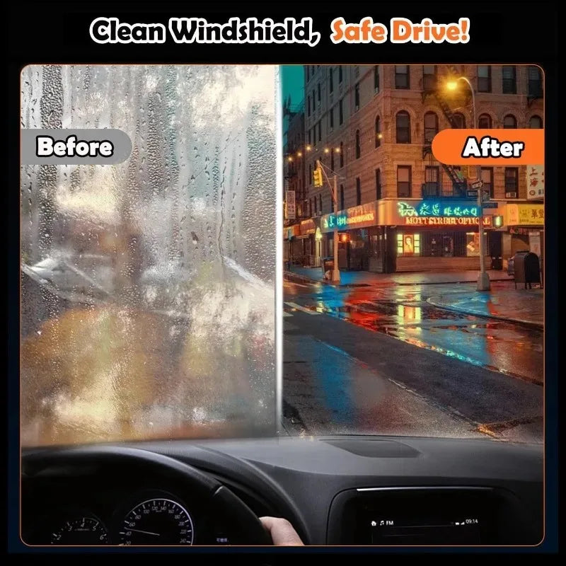 Anti-Fog Car Windshield Oil Film Cleaner & Rain Repellent 100g