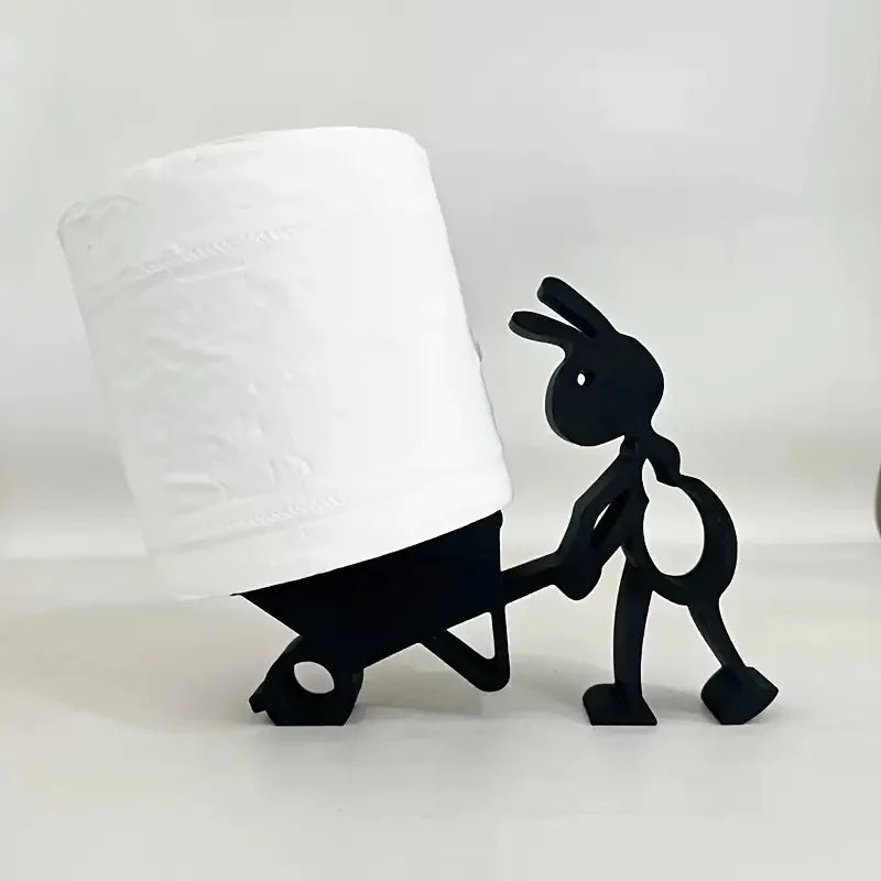 Cute Animal Tissue Holder – Minimalist Paper Roll Holder Gift Toilet Paper Holder Zpaxo Type -A