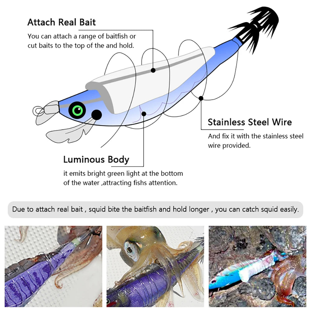 Fishing Lures Anti-corrosion Jig Bait Fish Lure Practical Equipment