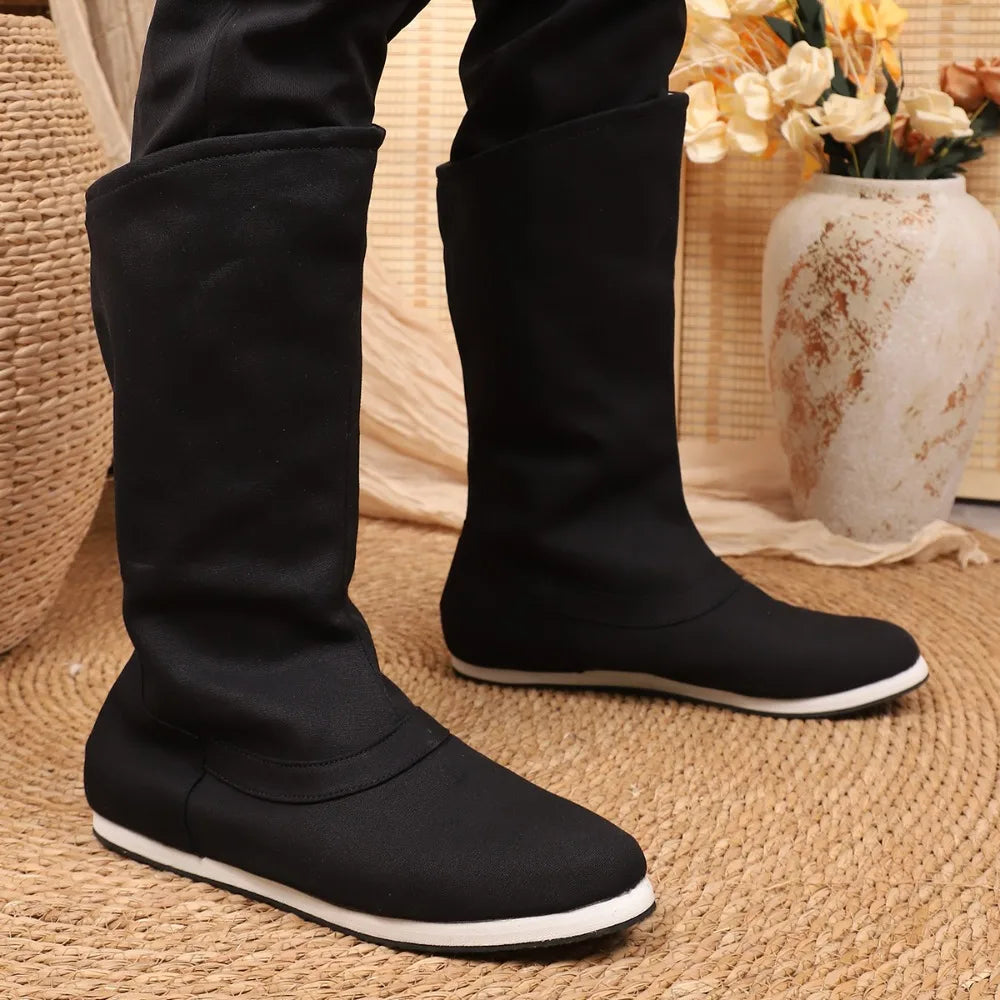 Traditional Kung Fu Boots Four Seasons Lightweight Canvas Hanfu