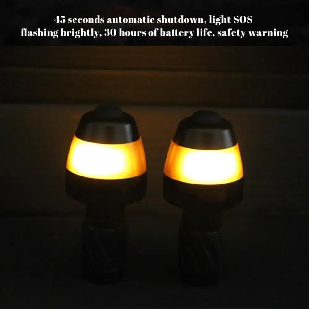 Outdoor Bike Tail Light Turn Signal Waterproof Handlebar Lamp Rear