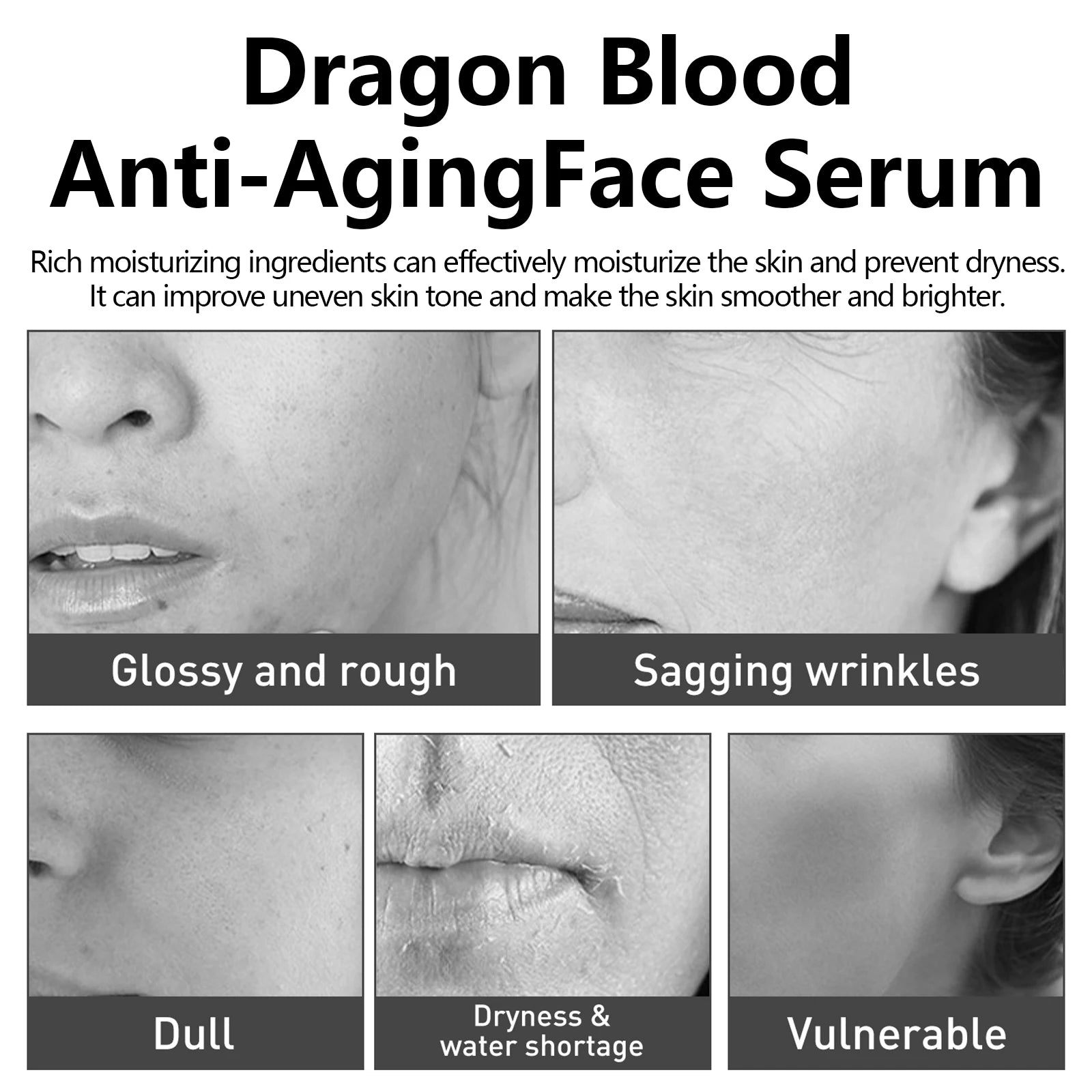 Dragon Blood Facial Serum – Anti-Aging, Firming & Brightening Facial Serum Zpaxo