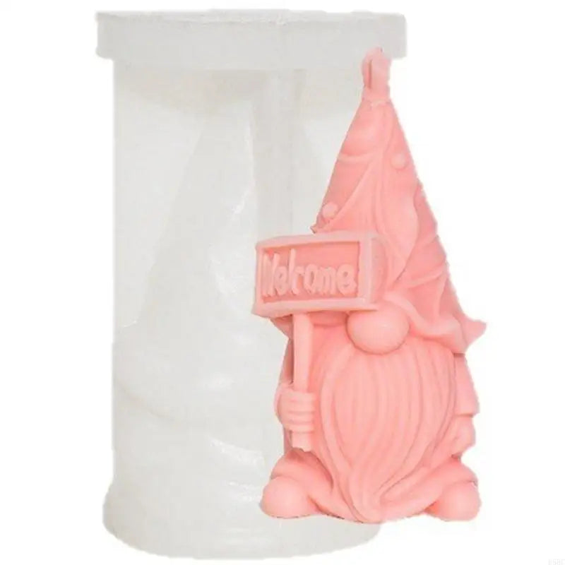 Santa Elastomer Molds DIY Render Christmas Decoration Crafting