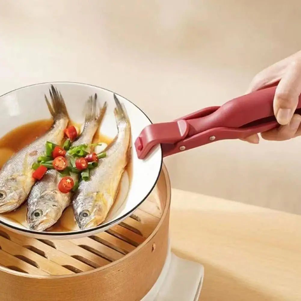 Multi-purpose Anti-scald Bowl Holder Clip Solid Anti 2 Scalding Home