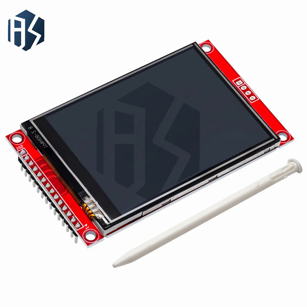 1PCS J34 F85 240x320 2.8" SPI TFT LCD Touch Panel Serial Port Module with PCB ILI9341 ST7789V 5V/3.3V 2.8 TFT With touch Zpaxo