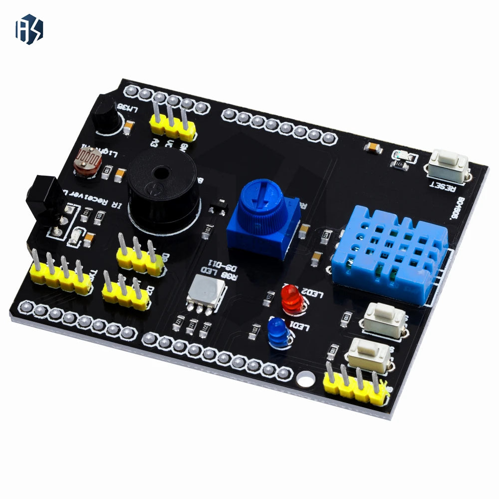 9-in-1 Multifunctional Expansion Board DHT11 Temperature Humidity Zpaxo