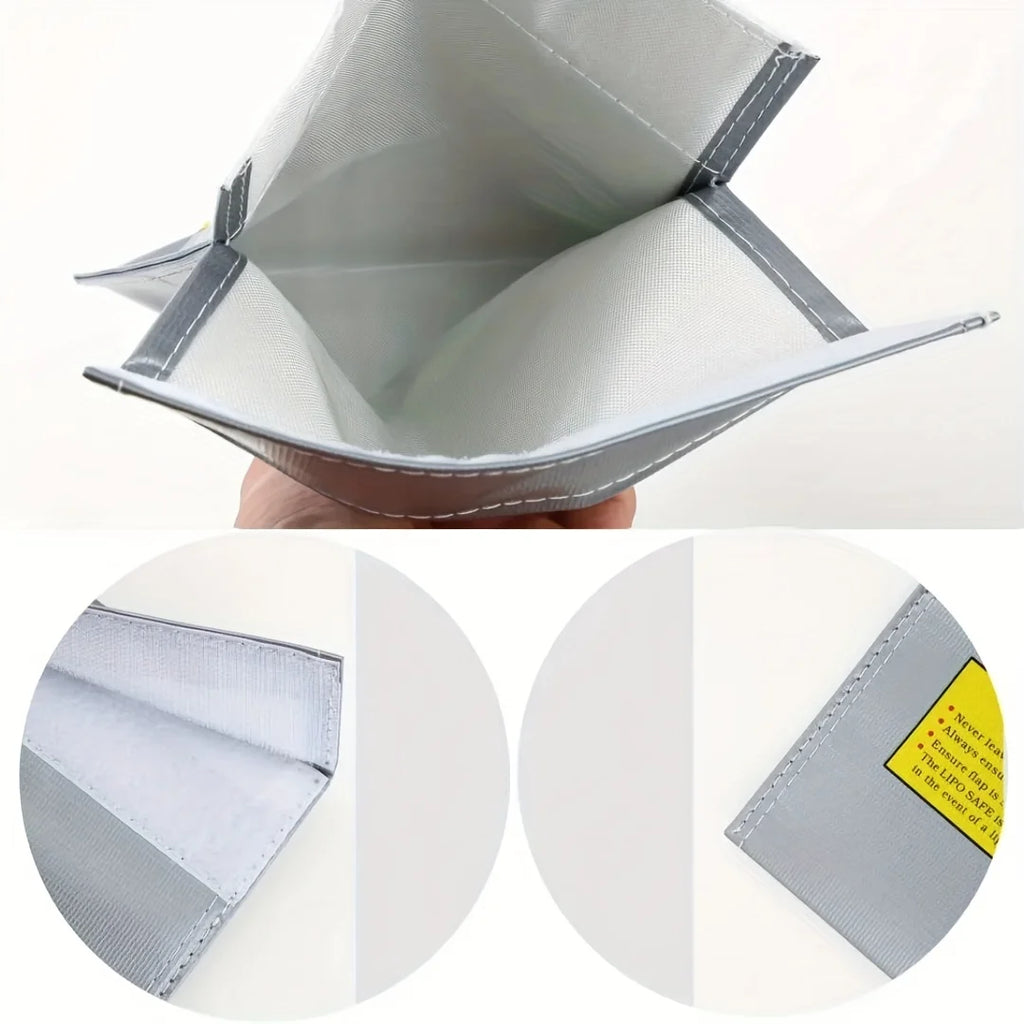 Lithium Battery Explosion Proof Bag Temperature Resistant Storage