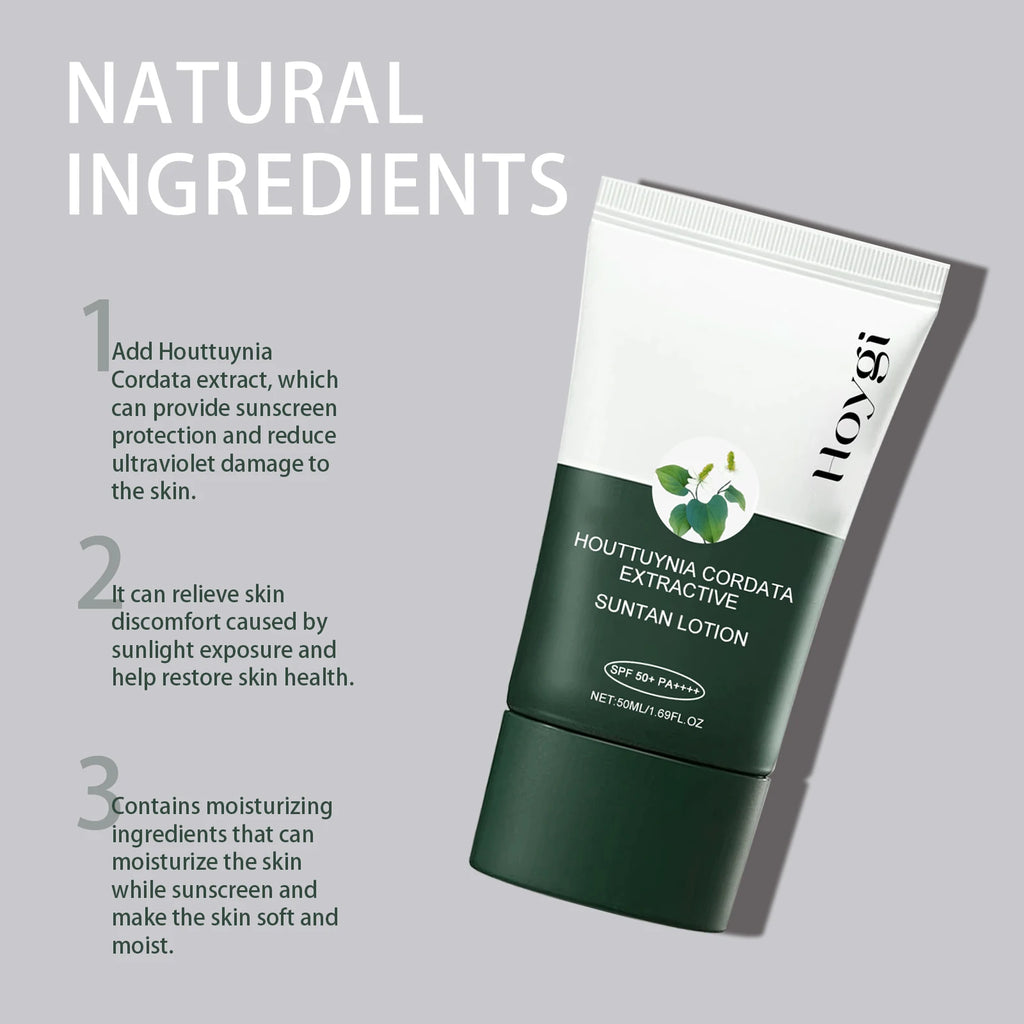 Lightweight Sunscreen SPF Face Cream 50ml Non Greasy Hydrating Tone Up Skin UVA Protection Reef Safe For Daily Use Under Makeup Zpaxo