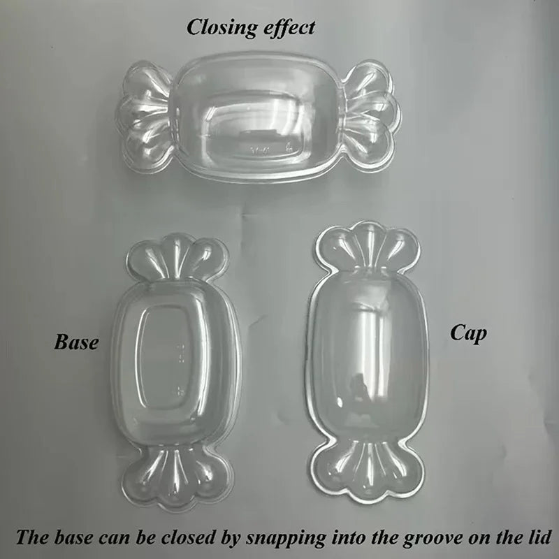 20-piece Candy-shaped Cake Box - Perfect For Desserts, Cakes, Fruit Salads, Etc., Suitable For Holiday Events, Birthdays, Etc Zpaxo