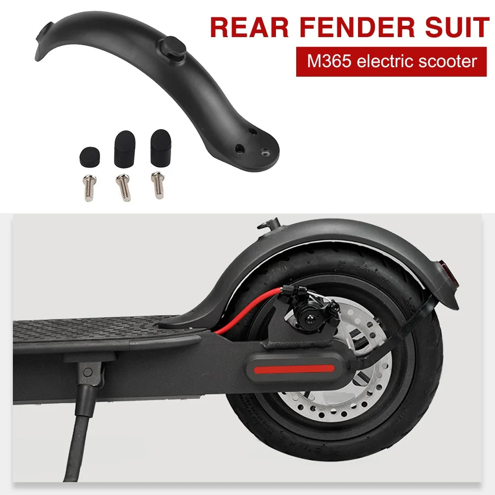 Scooter Mudguard for Xiaomi Mijia M365 Electric Scooter Tire Splashproof Fender with Screws E-scooter Parts Accessories Zpaxo