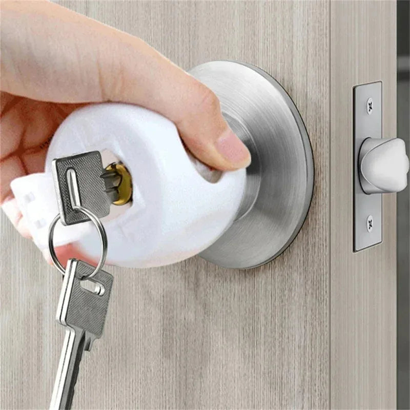 Baby Safety Door Lock Protective Cover Child Design Prevents