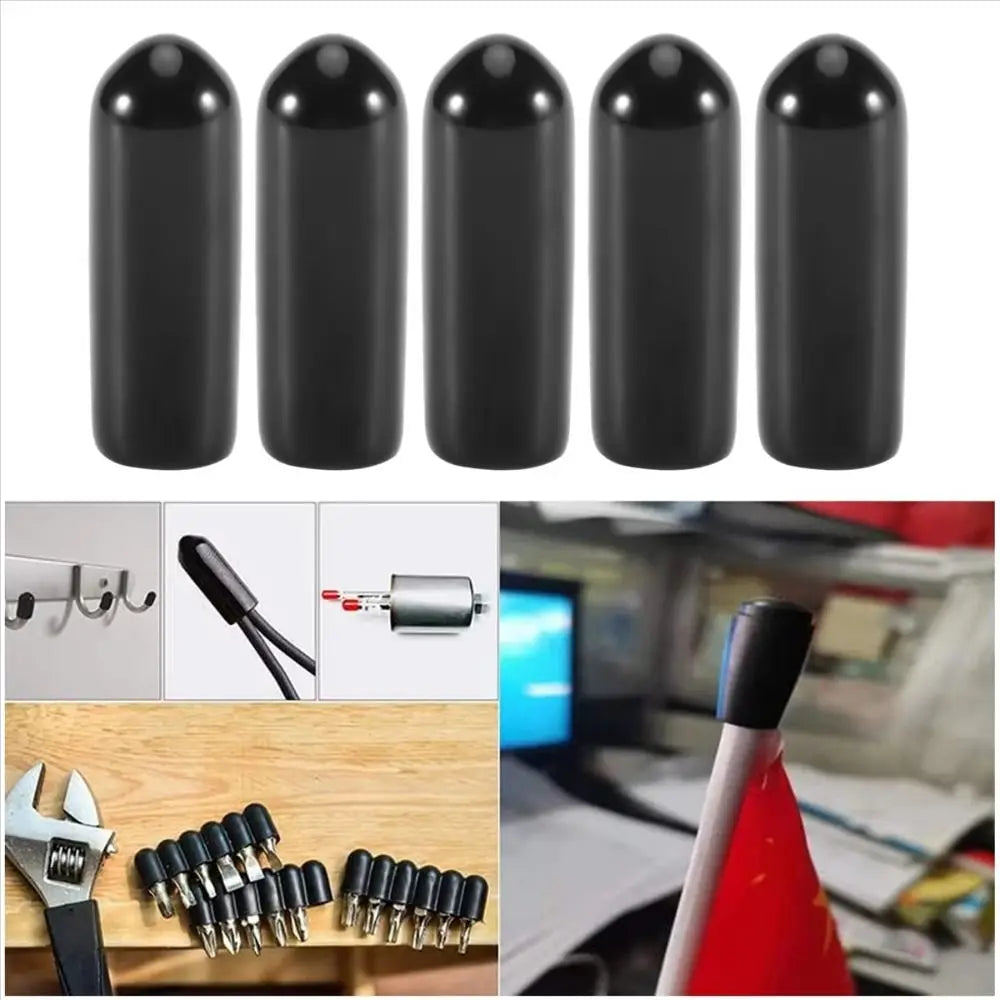 Rubber Material Car Carburetor Vacuum Cover Durable Black Plug Valve Zpaxo