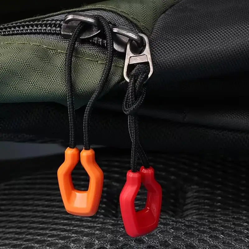 4pcs Stylish Zipper Pulls – Durable Extensions for Bags & Jackets, Handy Replacement Accessories Zpaxo