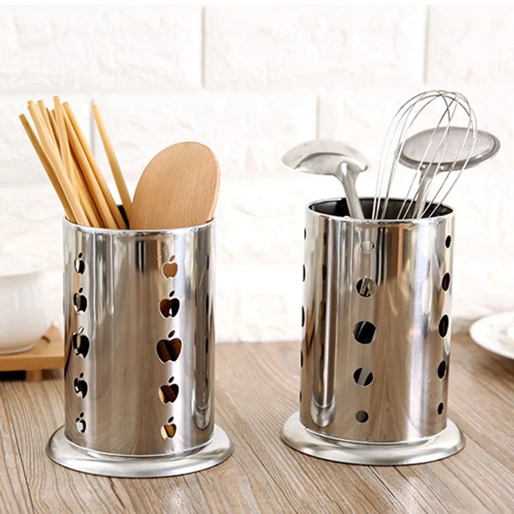 Thickened Stainless Steel Flatware Holder Chopsticks Organizer