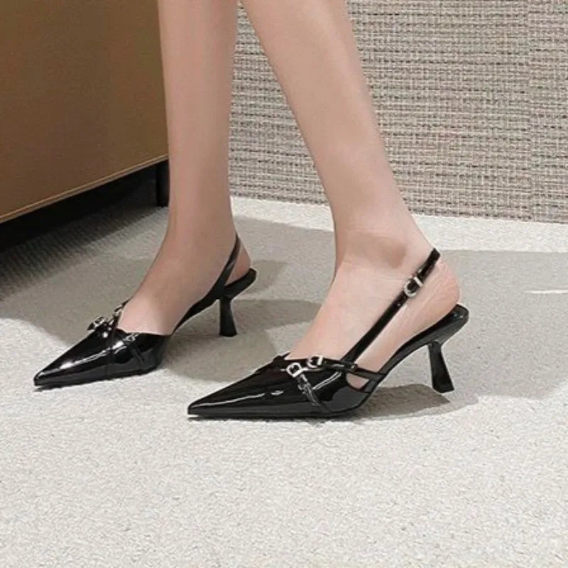 2026 Summer Pointed Simple Shallow Mouth Comfortable Women's Zpaxo