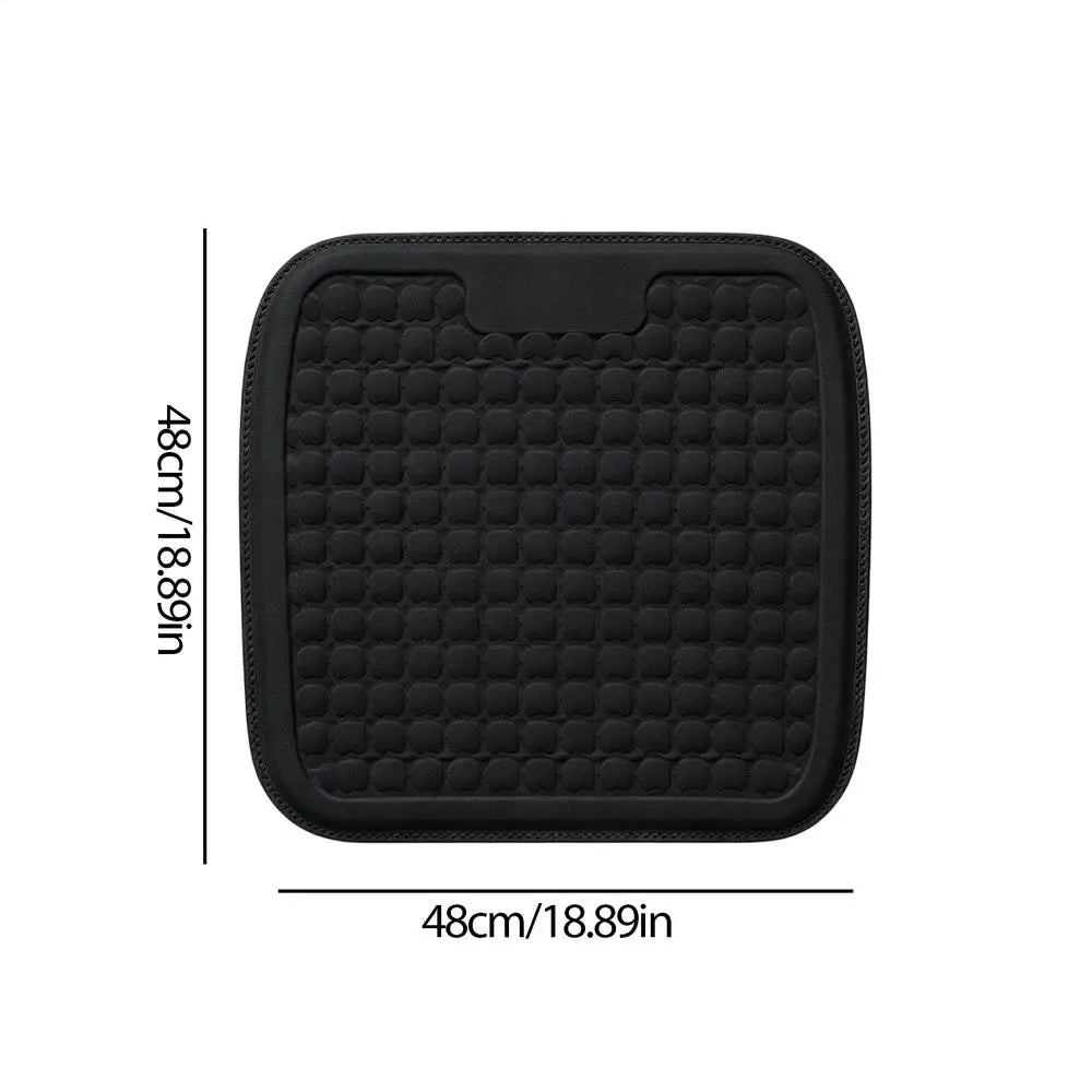 48x48cm Cooling Car Seat Cushion Honeycomb Gel Ventilated Pressure