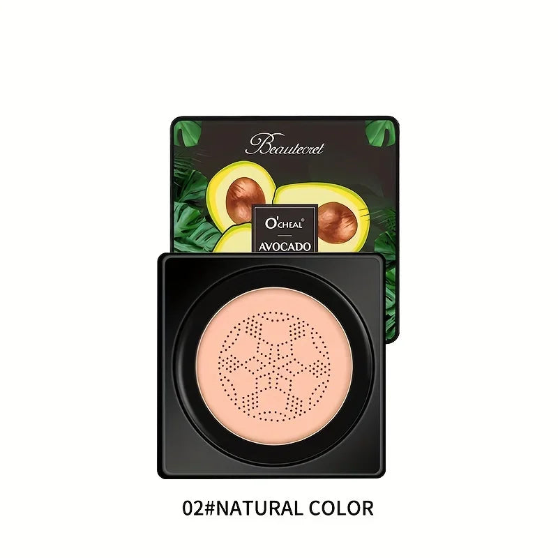 Avocado Mushroom Head Air Cushion CC Cream Moisturizing Long Lasting