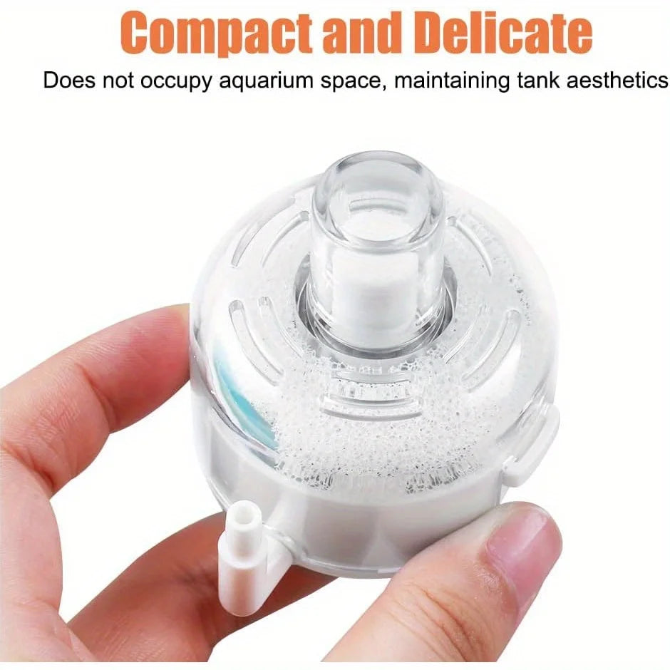 Small Ultra Thin Aquarium Filter Quiet Submersible Aeration