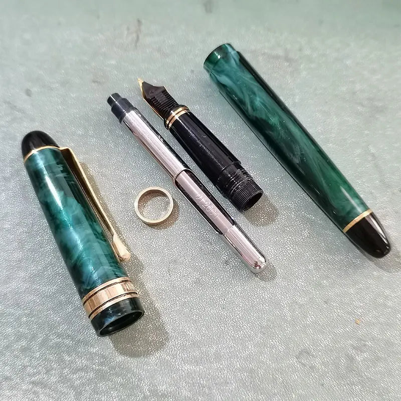 Retro YongSheng 2008 Fountain Pen Iridium Nib 0.5mm Smooth Writing Plastic Body Classic Vintage Stationery Zpaxo