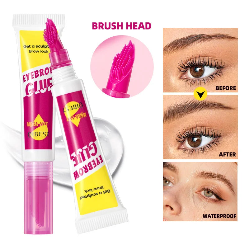 Strong Styling Eyebrow Glue Lasting Natural Three-dimensional Waterproof and Sweat-proof Wild Eyebrow Styling Eyebrow Glue Zpaxo