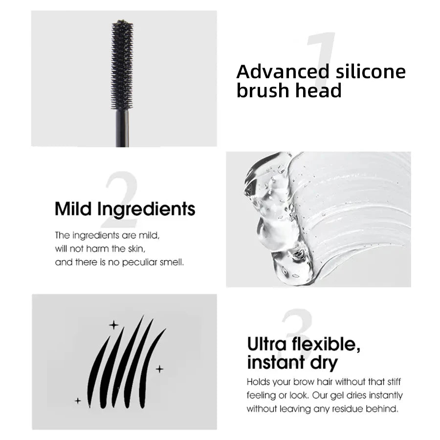 Transparent Eyebrow Shaping Gel Quick-drying Styling Cream Makeup
