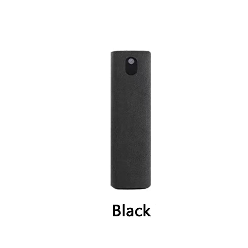 1 Phone Screen Cleaner Spray Portable Tablet Mobile Touch Microfiber Zpaxo Black-With Liquid