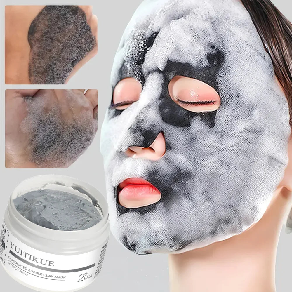 YUITIKUE Bubble Face Mask – Blackhead Removal & Pore Tightening Bubble Gel Face Mask Zpaxo