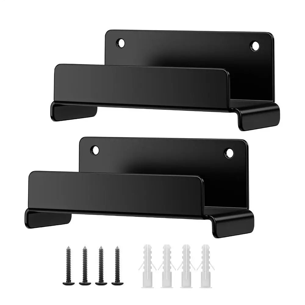 Ladder Holder Space Saving Steel Organizer Storage Hooks Garage