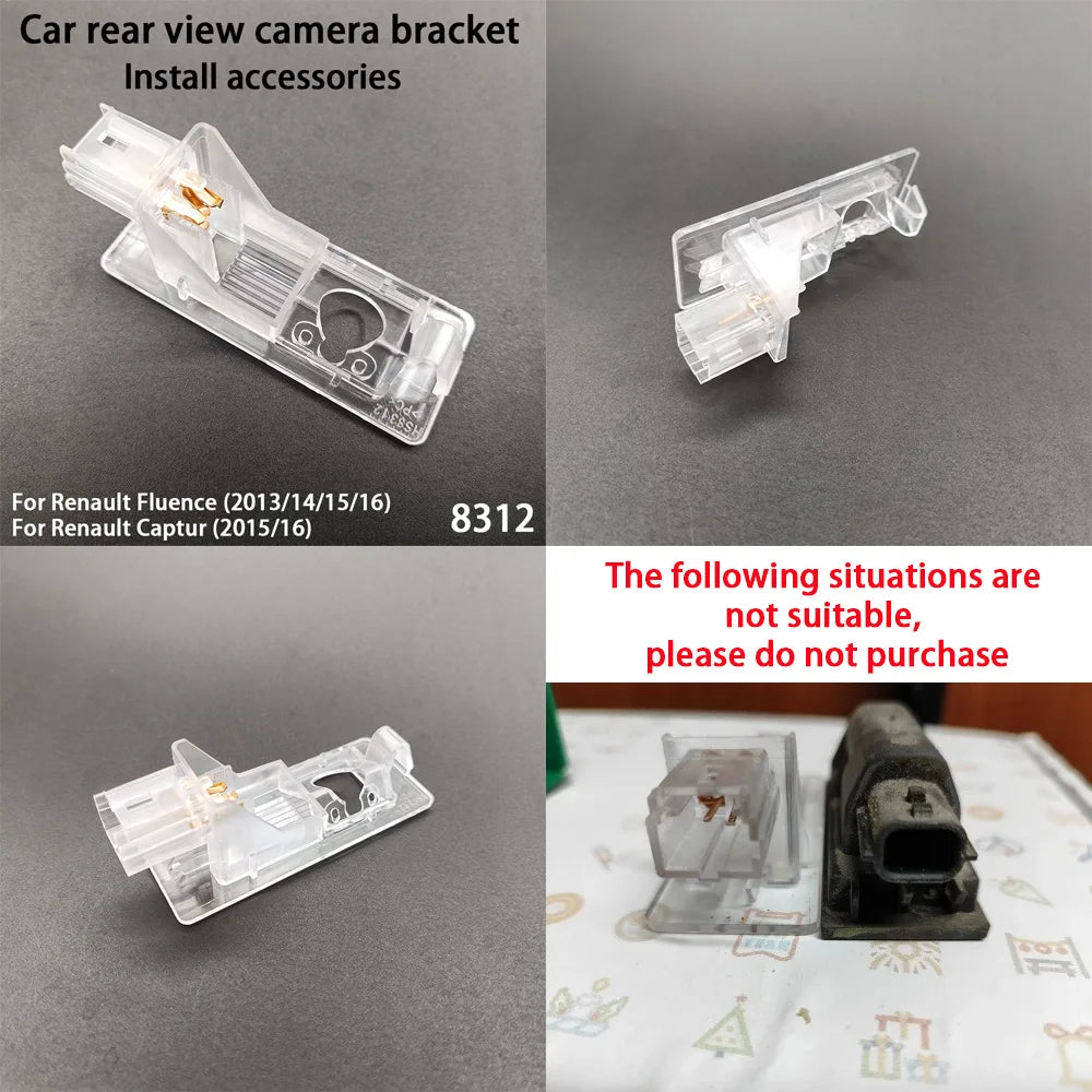 170 Degree AHD 1080P CVBS Car Rear View Camera Renault Scenic 2 3