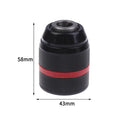 Keyless Metal Ratchet Drill Chuck Quickly Converts Self-locks Ease Use Zpaxo A3