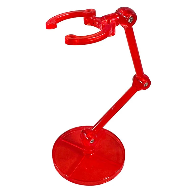 CMAction Figure Stand Model Support Clear Assembly Doll Action Zpaxo Red