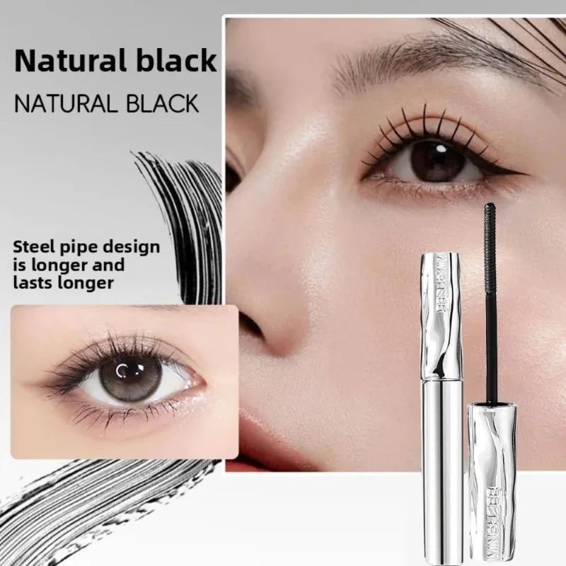 Steel Tube Mascara-special Spiral Brush Waterproof Long Lasting Silk