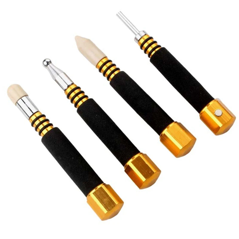 4-Pc Paintless Dent Repair Tap Down Pen Set | Magnetic & Scratch-Free