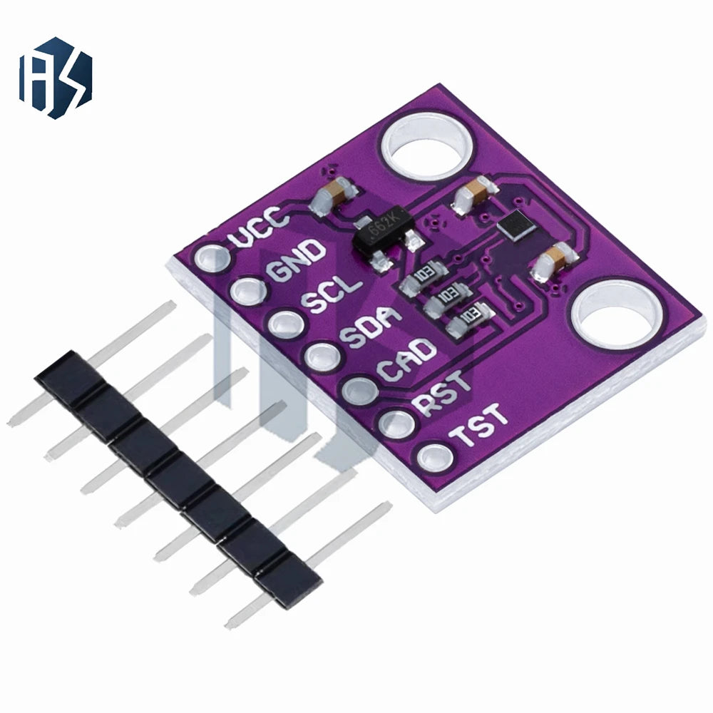 AK09911C 3-Axis Hall Effect Geomagnetic Sensor Module Integrated Zpaxo