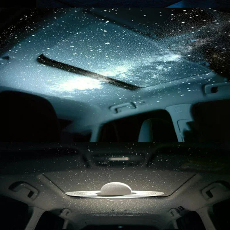 Atmosphere Projection Car Ambient Light Large Range Projection Romantic Atmosphere Multiple Scenes Adjustable Focus Distance Zpaxo