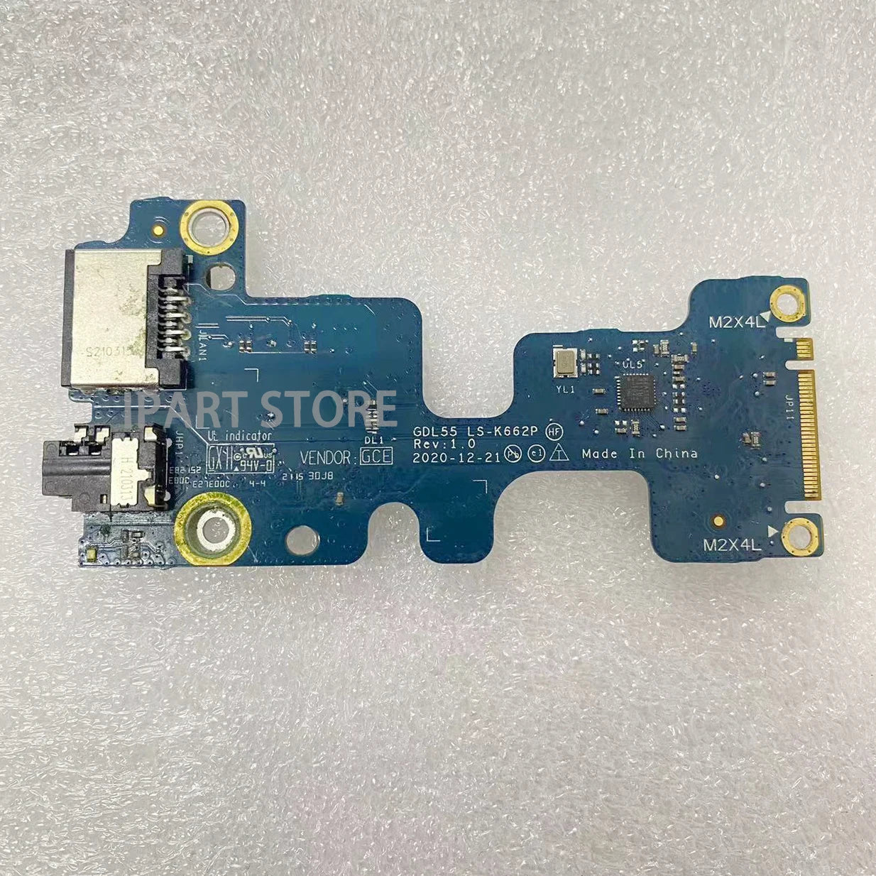 Dell Inspiron G15 5510 5511 Audio Ethernet LAN PORT IO Board GDL55