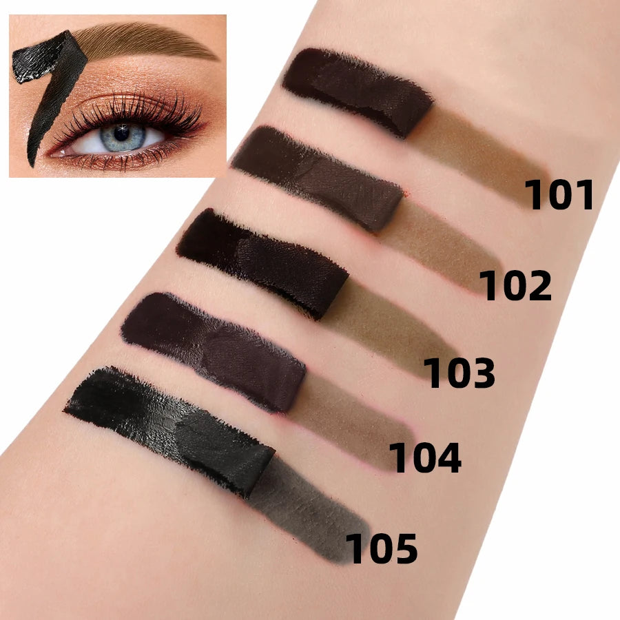 5 Easy Peel Off Eyebrow Gel Cream Types Waterproof Smudge-proof Sweat Zpaxo